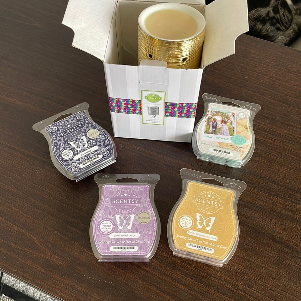 Scents plug in with 4 scent packs